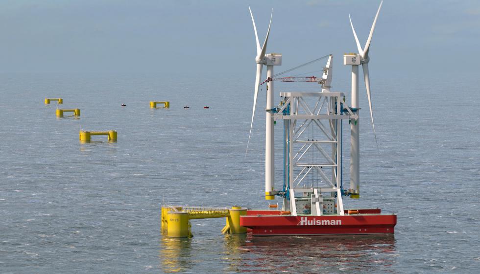 Wind turbine shuttle